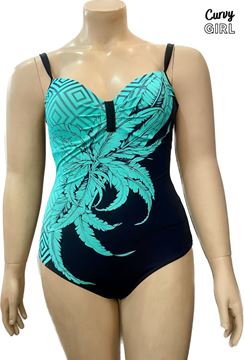 Immagine di PLUS SIZE TUMMY CONTROL SWIM SUIT